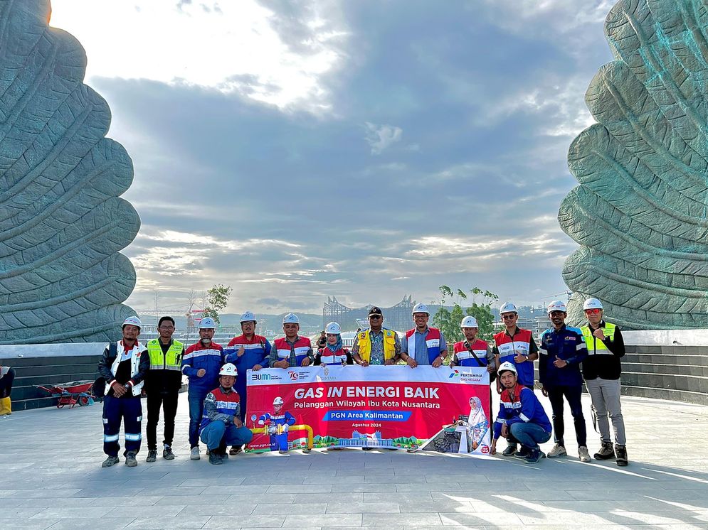 Dukung Api Abadi Terus Menyala, PGN Sukses Alirkan Gas Bumi ke Monumen Taman Kusuma Bangsa IKN