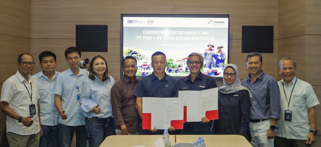 Pasok gas bumi 18 BBTUD, PGN dukung pengembangan industri solar panel
