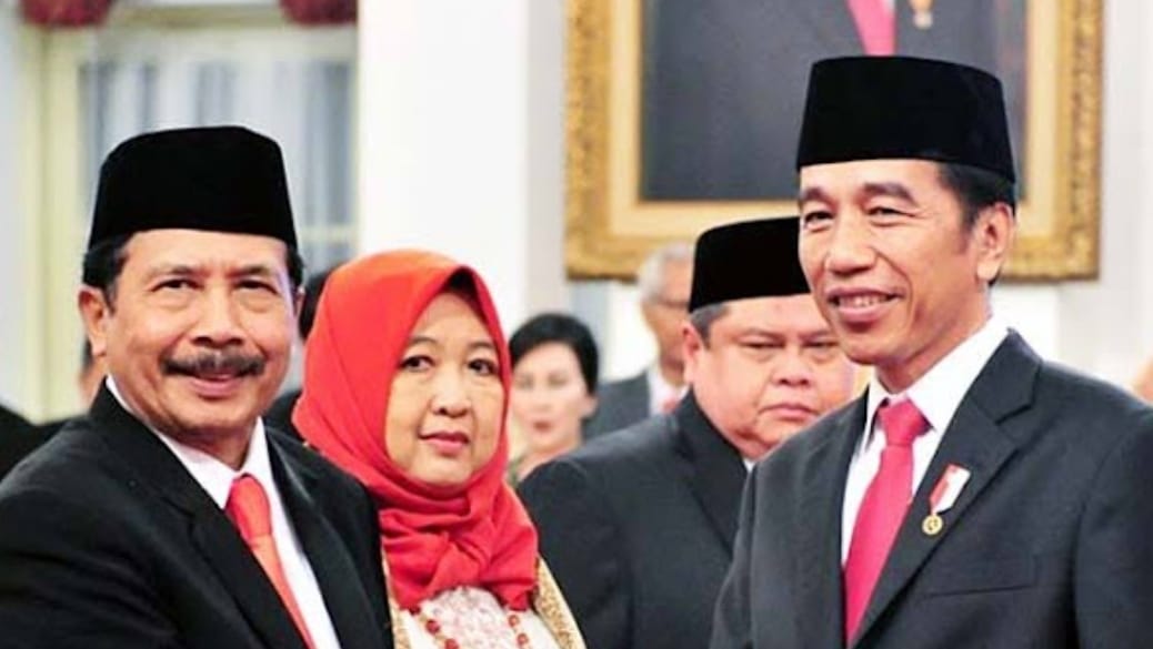 Yudian Wahyudi dilantik Presiden Jokowi 