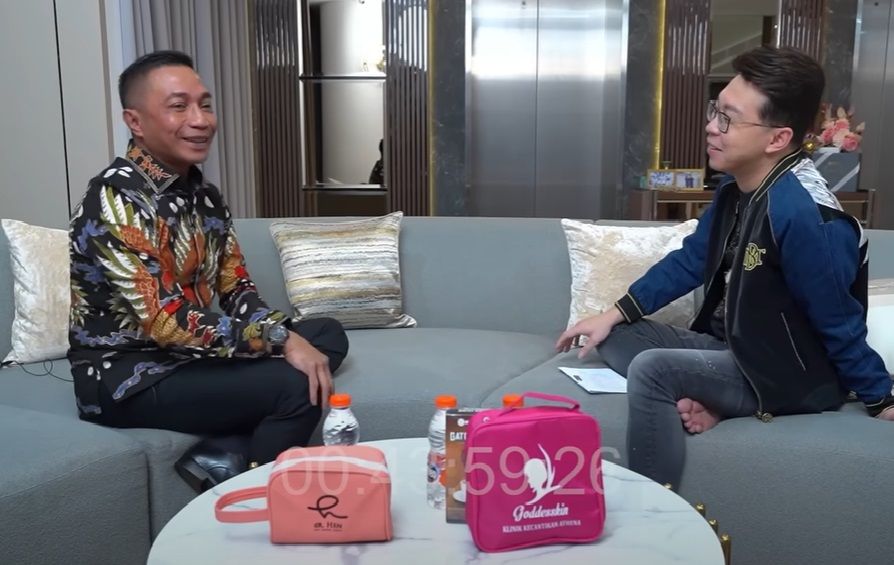 dr Richard Lee dan Dharma Pongrekun di tayangan YouTube dr Richard.