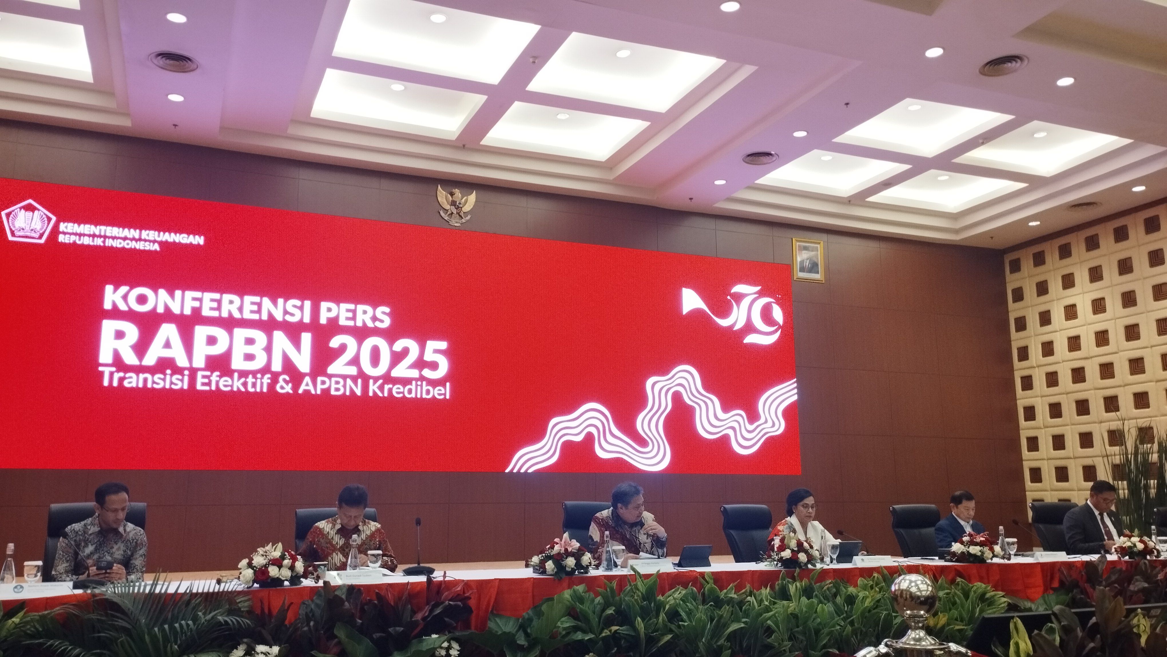 Sri Mulyani di Kantor Direktorat Jenderal Pajak (DJP), Jakarta, Jumat, 16 Agustus 2024
