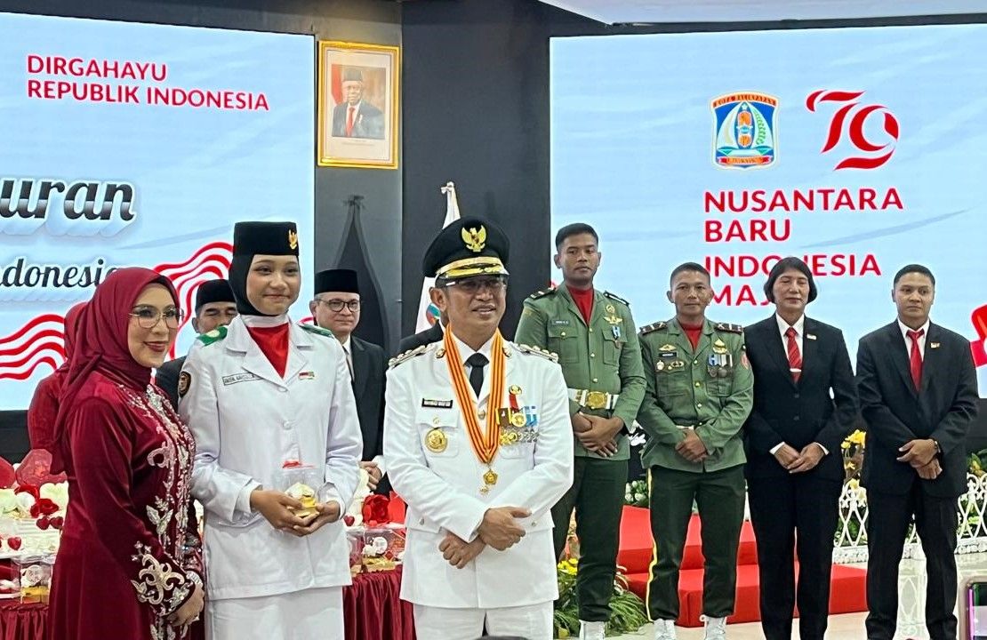 Wali Kota Balikpapan Apresiasi Paskibraka dalam Syukuran HUT RI ke79 