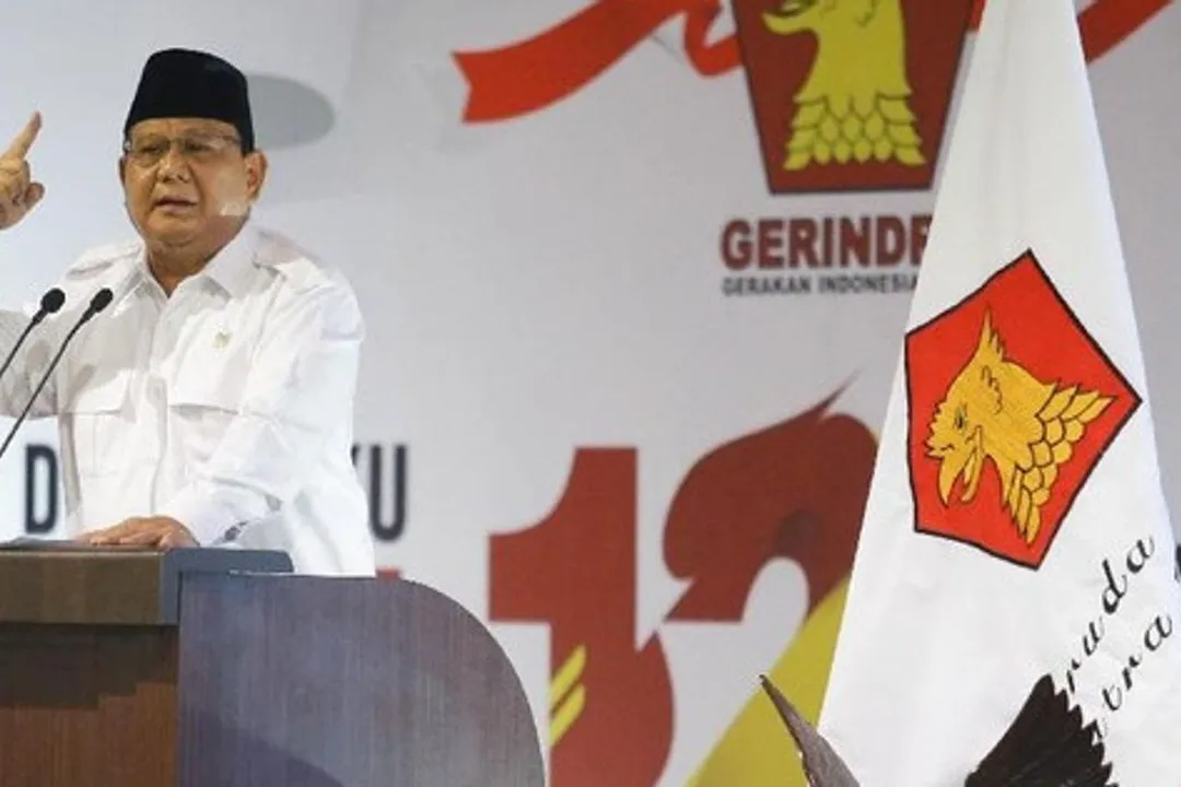 Ketua Umum Gerindra, Prabowo Subianto.