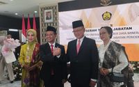 Bahlil Lahadalia dan Arifin Tasrif pada Senin, 19 Agustus 2024