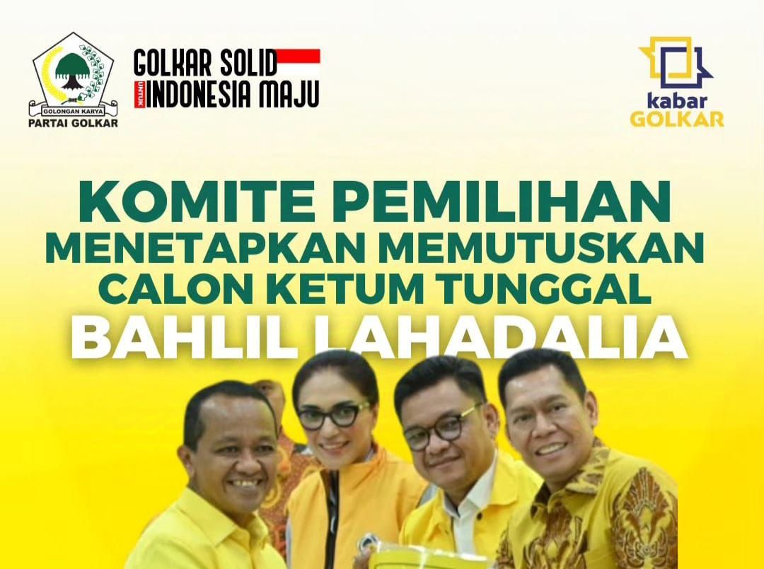 Bahlil Lahadalia Resmi Mencalonkan diri jadi Caketum Golkar