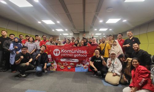 Pojok Belajar Komunitas Partner GoFood (KOMPAG).