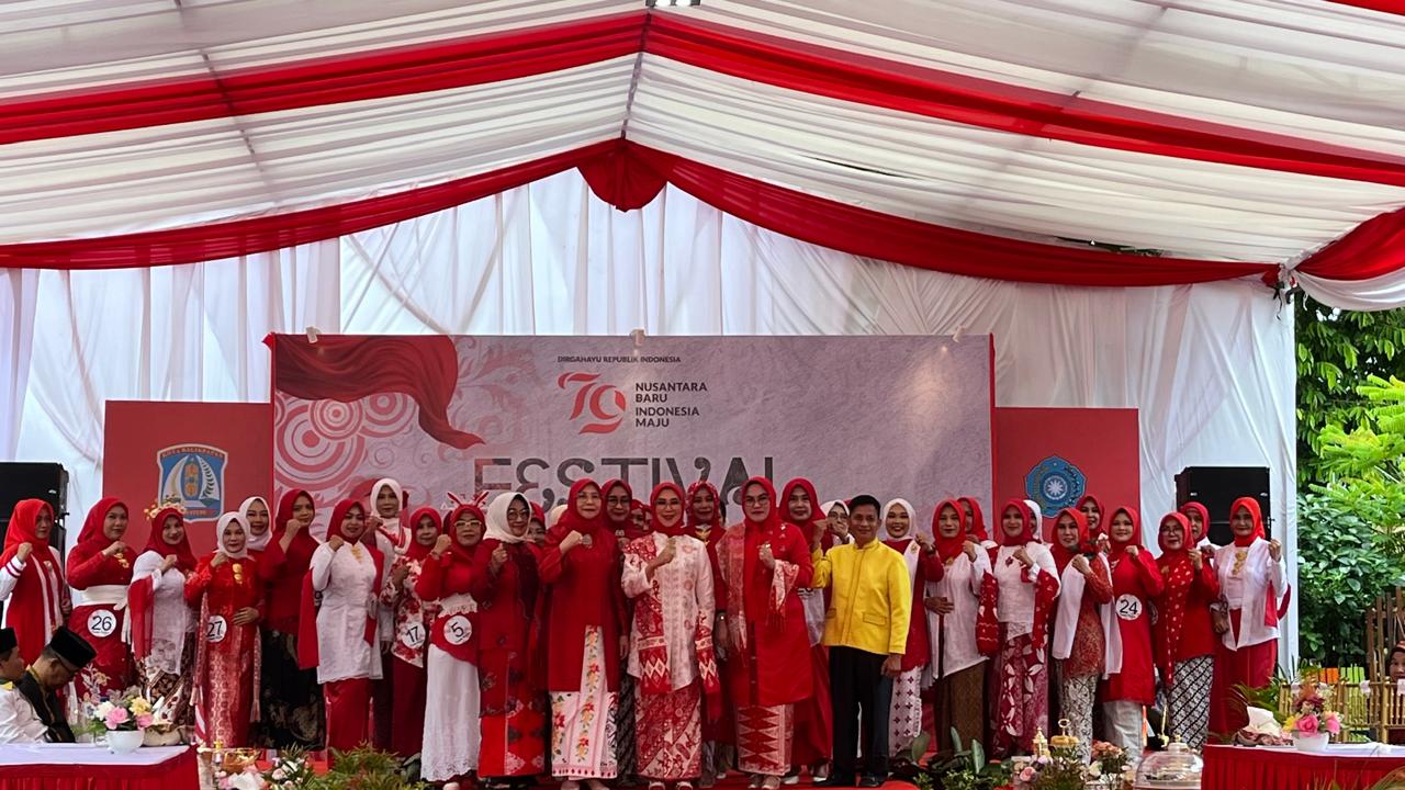 Semangat HUT ke-79 RI, TP PKK Balikpapan Gelar Lomba Kebaya  