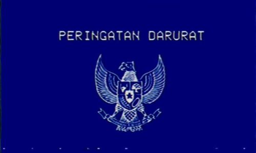 Peringatan Darurat.