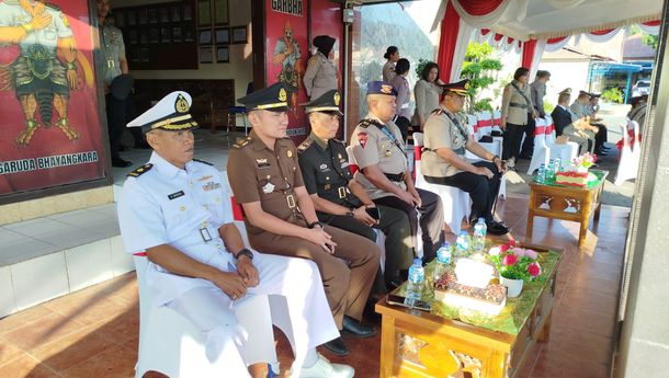 Peringati Hari Juang, Kapolres Sikka Bertekad Berikan  Pelayanan Terbaik kepada Masyarakat