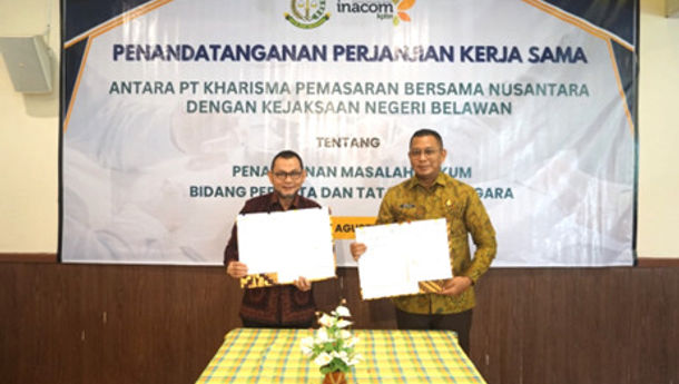 PT KPBN dan Kejari Belawan Tandatangani Perjanjian Kerja Sama