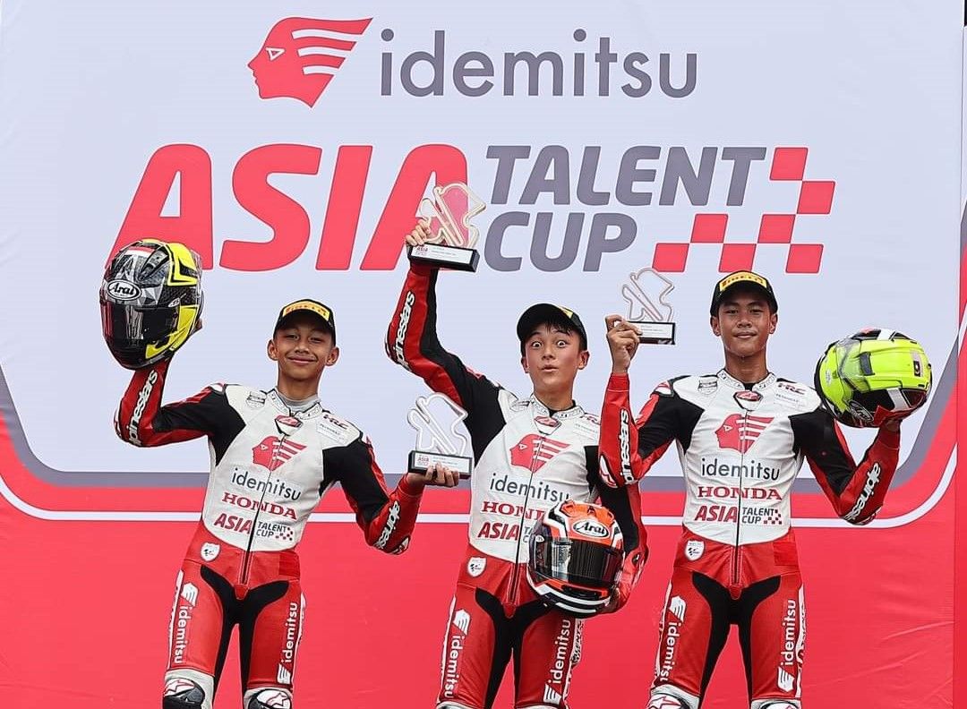 Pebalap Binaan Astra Honda Kibarkan Merah Putih dari Podium IATC Malaysia