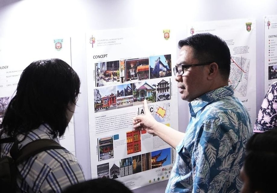 Walikota Samarinda Andi Harun hadiri pameran desain Pecinan.