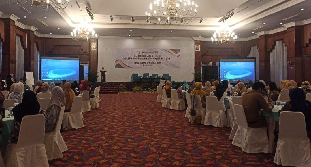 Peringati Pekan ASI Sedunia, DKK Seminar Menutup Kesenjangan Dukungan Menyusui di Ballroom Grandsenyiur Balikpapan pada Senin 26 Agustus 2024