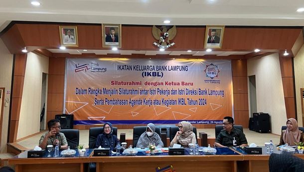 Ikatan Keluarga Bank Lampung Gelar Agenda Silaturahmi dan Koordinasi bersama Ketua Baru