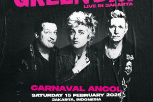Konser Green Day di Jakarta.