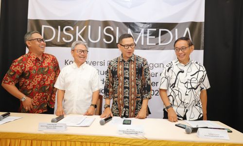 Diskusi bertajuk Kontroversi Pasal Larangan Zona rokok di Restoran Tjikini Lima, Menteng, Jakarta, Rabu, 28 Agustus 2024.