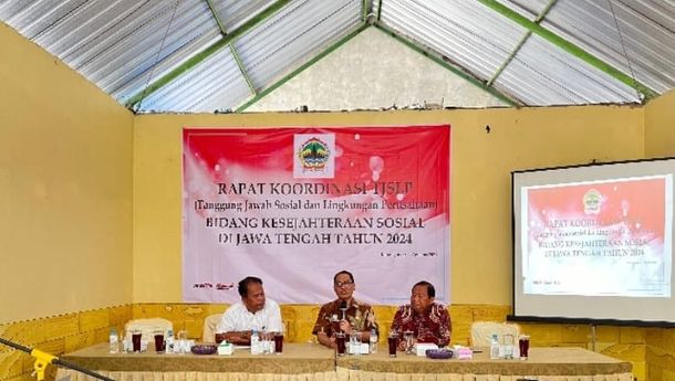 Dinsos Jateng dan PTPN I Regional 3 Koordinasi Program Tanggung Jawab Sosial dan Lingkungan Perusahaan