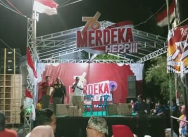Gelaran Merdeka Heppiii di Probolinggo yang sangat meriah. 