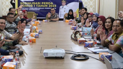 DP3AP2KB PPU Sosialisasi Perda Perlindungan Perempuan Korban Kekerasan