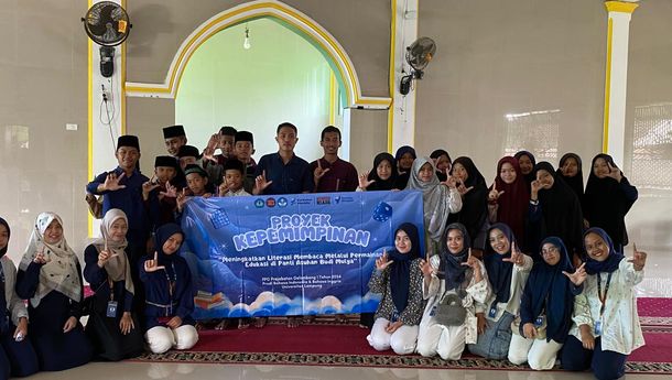 Mahasiswa PPG Unila Gelar Kegiatan Literasi di Panti Asuhan Budi Mulya