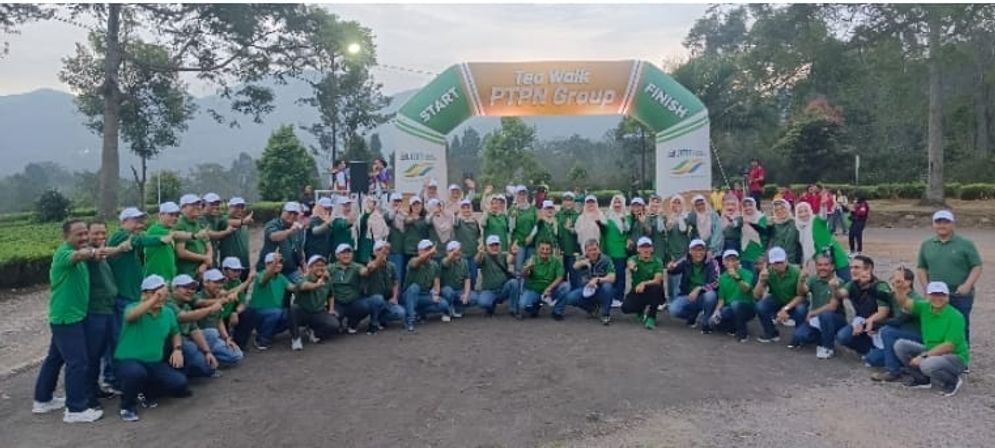 PTPN I Regional 3 Turut Serta Acara Tea Walk dan Awarding PTPN Group 2024