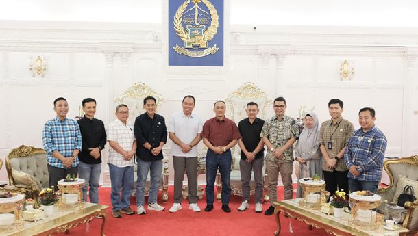 Direktur Utama Jasa Raharja Audiensi Bersama Pj Gubernur Sulawesi Selatan