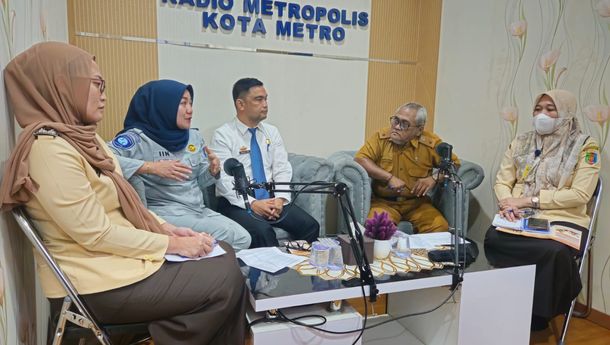 Jasa Raharja bersama Tim Samsat Metro Memaksimalkan Program Keringanan Pajak Kendaraan