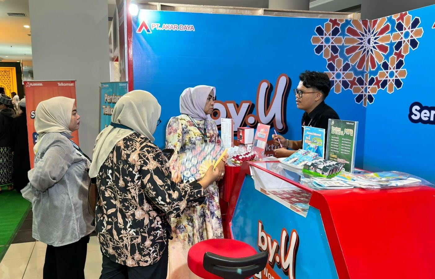 Telkomsel Dukung Kenyamanan Pengalaman Digital di MTQ Nasional ke XXX