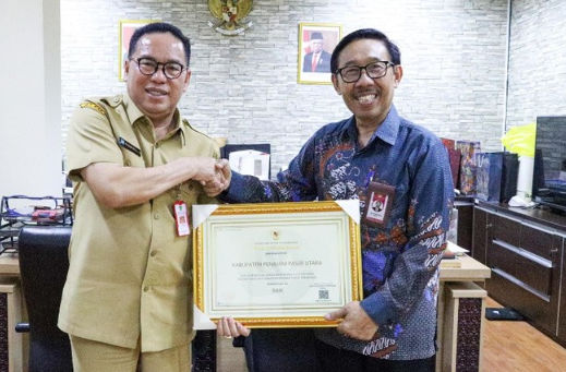 Kabupaten PPU Terima Penghargaan KASN atas Penerapan Sistem Merit Pengisian JPT