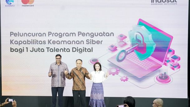 Kominfo Percayakan IOH dan Mastercard, Latih Satu Juta Talenta Keamanan Siber di Indonesia