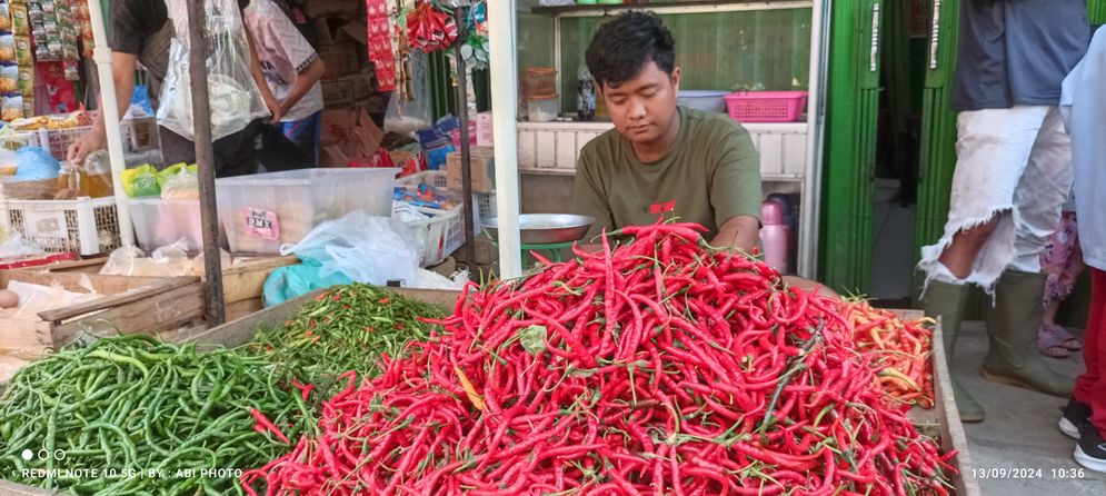 Update Harga Sembako Palembang : Harga Cabai Rawit Naik, Ayam Stabil