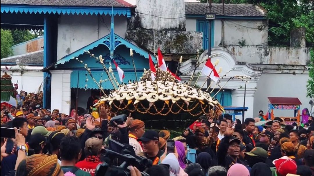 Grebeg Maulud di Kota Solo.