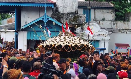 Grebeg Maulud di Kota Solo.