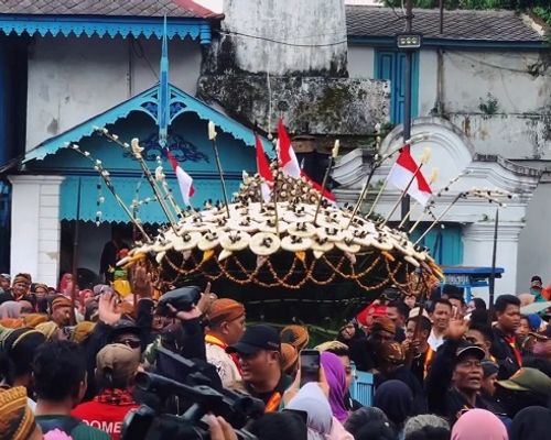 Grebeg Maulud di Kota Solo.