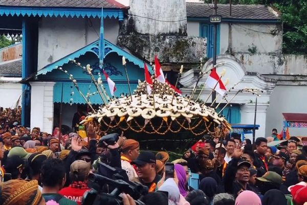 Grebeg Maulud di Kota Solo.