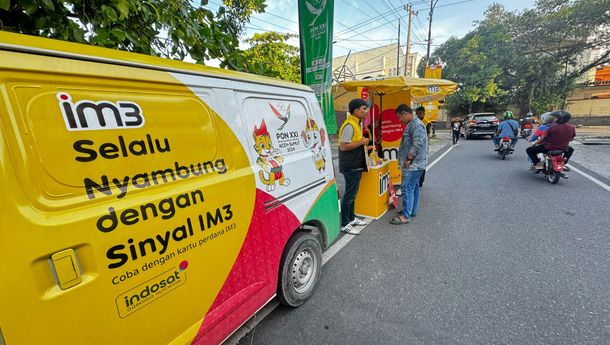 Indosat Kenalkan Inovasi Mobile Selling di PON XXI Aceh-Sumut 2024