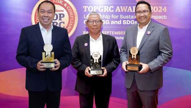 Jasa Raharja Raih Tiga Penghargaan dalam Ajang TOP GRC Award 2024