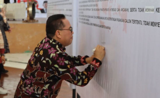 Pj Bupati PPU Ingatkan Netralitas ASN di Pemilu 2024 dalam Sosialisasi  