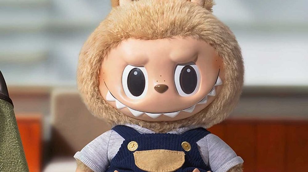 LABUBU Time to Chill-Vinyl Plush Doll.