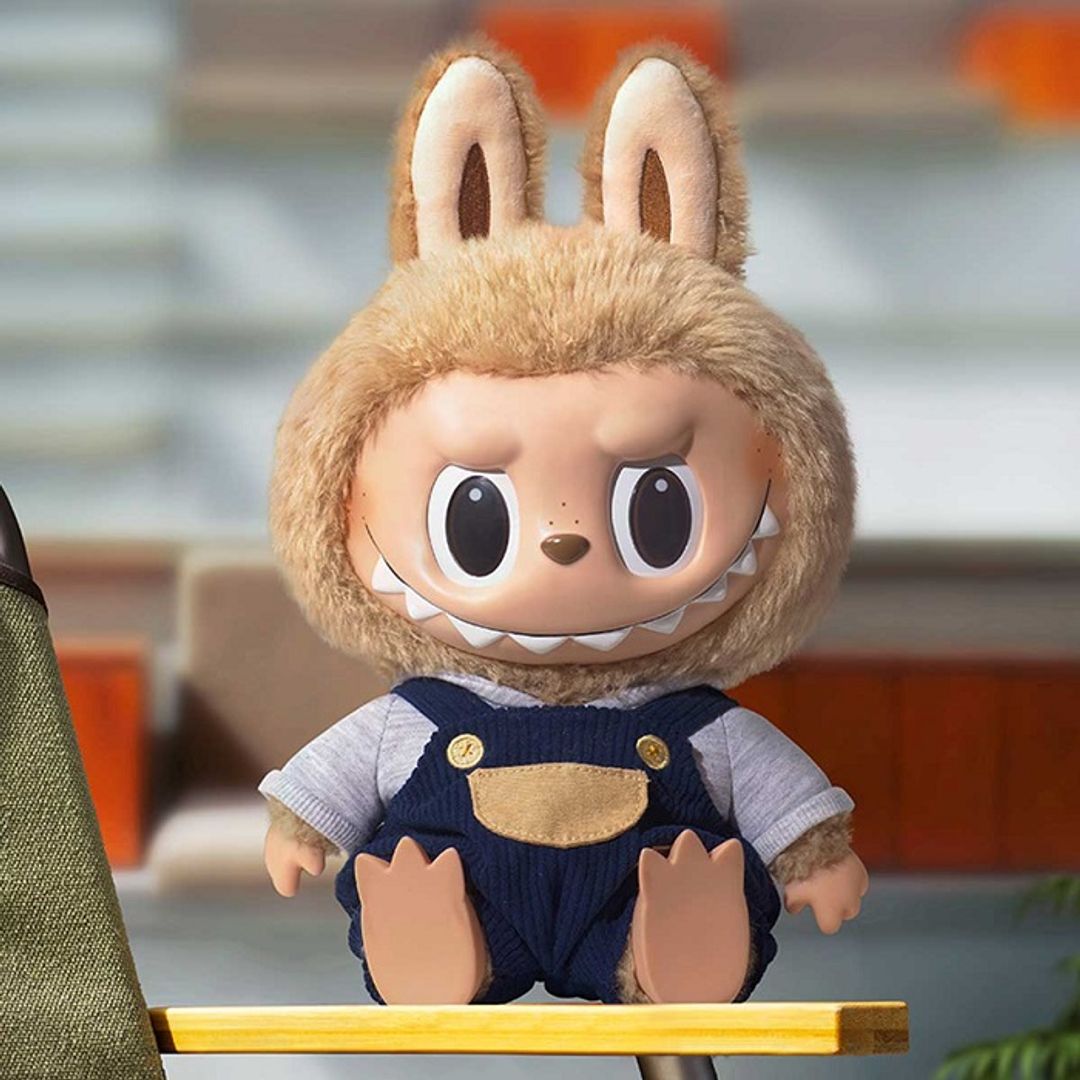 LABUBU Time to Chill-Vinyl Plush Doll.