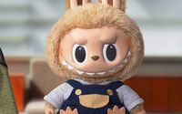 LABUBU Time to Chill-Vinyl Plush Doll.