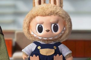 LABUBU Time to Chill-Vinyl Plush Doll.