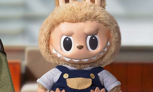 LABUBU Time to Chill-Vinyl Plush Doll.