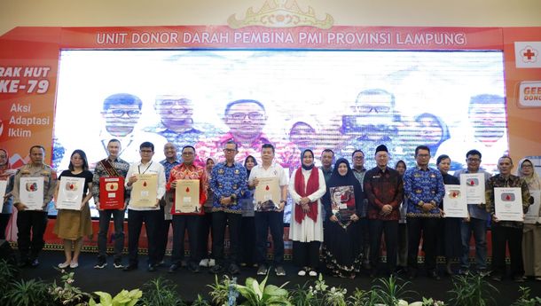 Sekdaprov Fahrizal Hadiri Gebyar Donor Darah dalam Rangka HUT PMI ke-79