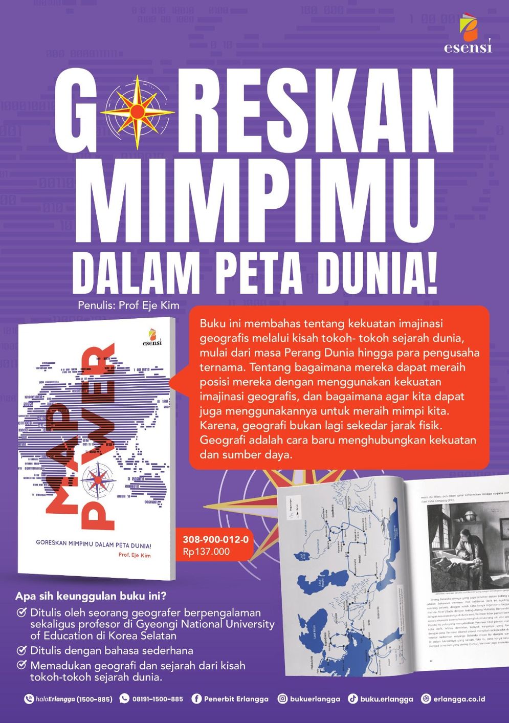 Resensi Buku: MAP POWER, Goreskan Mimpimu dalam Peta Dunia