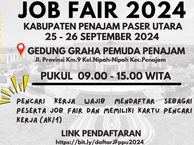 Jangan Lewatkan, Pemkab PPU Akan Gelar Job Fair 2024 