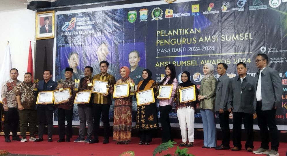 Cek inilah 10 Peraih Penghargaan AMSI Sumsel Award 2024