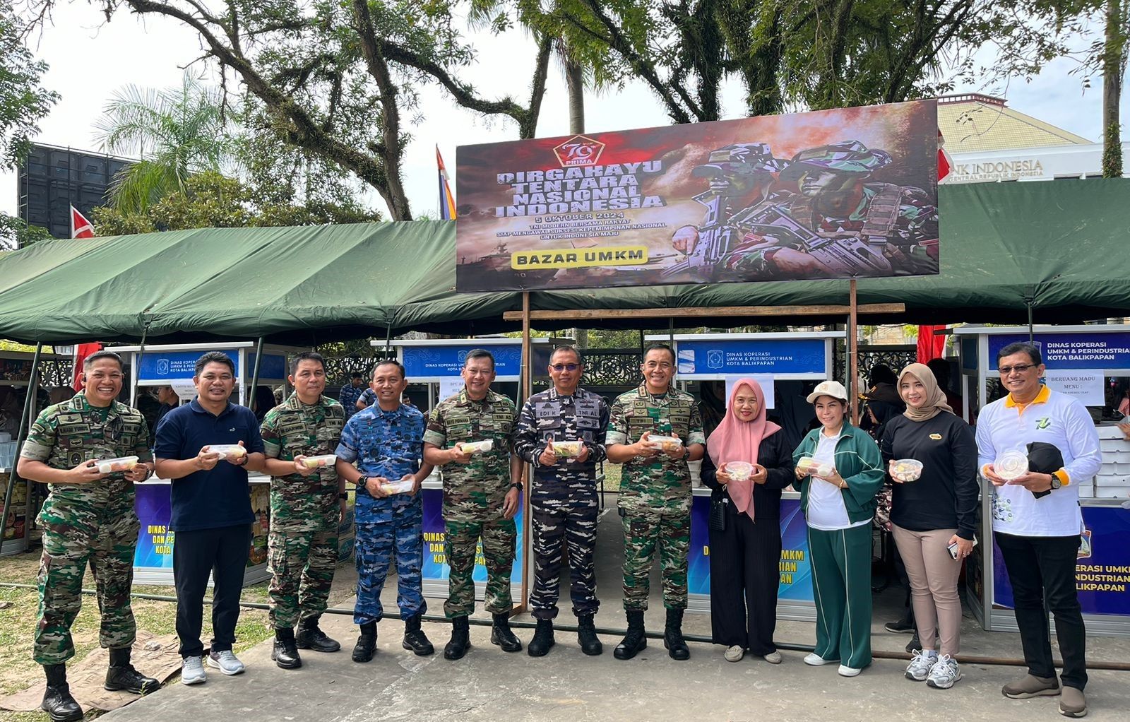 Peringati HUT ke 79, Kodam VI/Mulawrman Gelar Bhakti Kesehatan Hingga Makanan Gratis 