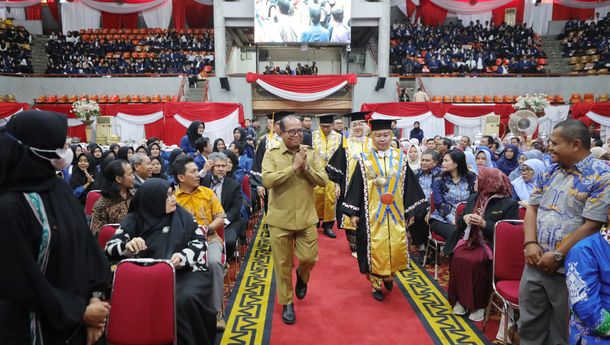 Dies Natalis ke-59, Pj. Gubernur Samsudin Dorong Unila Tingkatkan Kualitas Riset