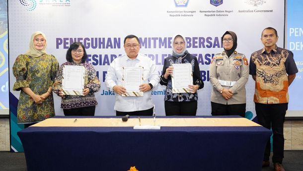 Jasa Raharja dan Stakeholder Deklarasi Peneguhan Komitmen Bersama Kesiapan Implementasi Kebijakan Opsen PKB dan BBNKB 